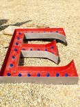 Large Huge Movie Marquee Letter Bulb Channel Any Letter Light Up Vintage 3 small