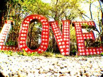 3ftx2ft Vintage Marquee Art Letter Smash Style Deluxe 2 Channel 4 small