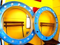 Any Size Color Shape Bulbs Deluxe Large Movie Theater Marquee Letter Vintage 3 Feet 25 Bulbs Max 5 small