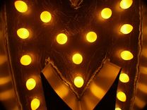 Vintage Marquee Art Letter Smash Style 20 X 17 X 4.5 3 small