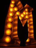 Vintage Marquee Art Letter Smash Style 20 X 17 X 4.5 5 small