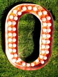 3ftx2ft Vintage Marquee Art Letter Smash Style Deluxe 2 Channel 2 small