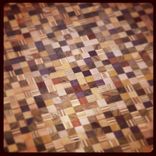Mixed Wood Mosaic End Grain Top Coffee Table 2 small