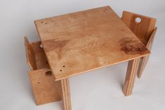 Children's Wooden Table And Chair Set 1 small