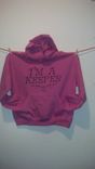 Sale Harry Potter Inspired I'M A Keeper And Golden Snitch Hoodie, Kid's Medium (10-12) 5 small