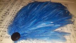 Sale Sky Blue Feather Hair Fascinator, Great For Weddings & Special Occasions, Ready To Ship 4 small