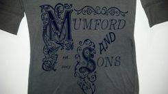 Sale Mumford & Sons Inspired Screen Printed Small Olive/Army Green Shirt, Women's Vneck 3/4 Sleeves 2 small