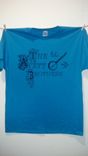The Avett Brothers Shirt, Men's Extra Large Blue Shirt With Black Writing, Ready To Ship 3 small
