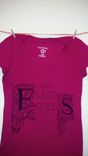 Sale The Fleet Foxes Large Hot Pink Shirt, Ready To Ship 3 small