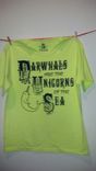 Narwhals Are The Unicorns Of The Sea, Original Screen Printed Teen's Xl (Adult Small) 1 small