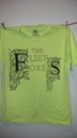 Sale The Fleet Foxes Original Screen Printed Teen's Xl (Adult Small) Neon Yellow Shirt 5 small