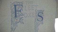 Sale The Fleet Foxes Medium Olive Green 3/4 Sleeves Shirt, Ready To Ship 2 small