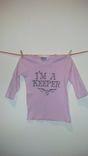 Sale Harry Potter Inspired I'M A Keeper And Golden Snitch Longsleeve Shirt 1 small