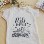 I'M A Burgh Baby Onesie 1 small