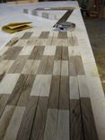 Maple And Walnut End Grain Cutting Board 2 small