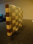 Maple And Walnut End Grain Cutting Board 5 small