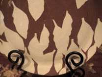 Handmade Ceramic Silhouette Plate 3 small