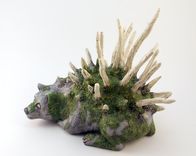 Moss And Bone Bear Sculpture 1 small
