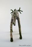 Tall Green Dragon Beast Sculpture 3 small