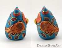 Colorful Owl Sculpture 4 small