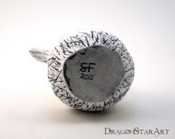 White Monster Polymer Clay Sculpture 2 small