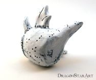 White Dragon Figurine Clay Sculpture Galileo 4 small