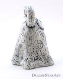 White Clay Creature Monster Sculpture 2 small