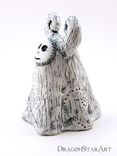 White Clay Creature Monster Sculpture 3 small