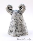 White Clay Creature Monster Sculpture 5 small