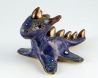 Sea Creature Sculpture With Pure Silver Details 1 small