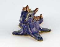 Sea Creature Sculpture With Pure Silver Details 4 small