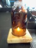 Glass And Chainmaille Candles 2 small