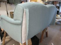 English Camel Back Sofa 3 small