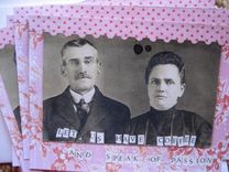 Let Us Drink Coffee And Speak Of Passion Notecard Set 2 small