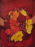 Wedding Flower Painting -- Commission 4 small