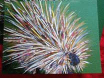 Mischievous Porcupine Notecard Set 1 small