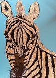 Zebra Collage Notecard Set 2 small