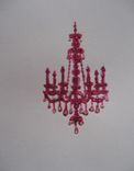 Chandeliers Notecard Set 1 small