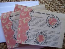 Vintage Garden Notecard Set With Pinks 2 small