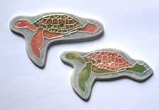 Custom Ceramic Buttons! 5 small