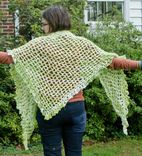 Spring Greens Shawl 4 small