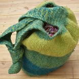 Big Felted Hobo Bag 1 small