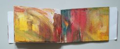"Leftovers I" Hand Printed Artist's Book 1 small