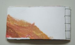 "Leftovers I" Hand Printed Artist's Book 5 small