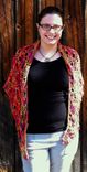 Firebird Shawl 2 small