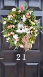 Birdhouse Wreaths - Spring Summer Wreaths 3 small