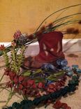 Cowboy Boots - Custom Floral Arrangement Set Of 2 3 small