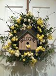 Birdhouse Wreaths - Spring Summer Wreaths Part Ii 3 small