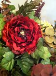 Traditional Italian Designed Floral Arrangement In Fleur De Lis Metal Container 3 small