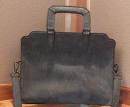 Custom Designed Briefcase Made With Horween Leather 1 small